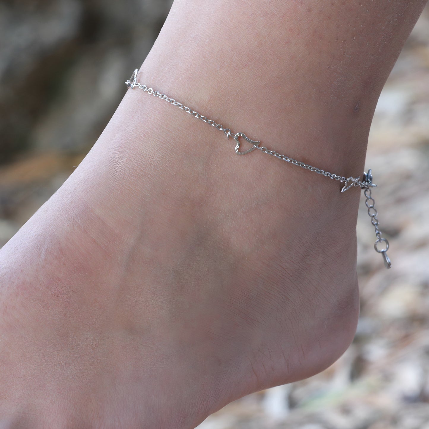 Heart Chain Anklet