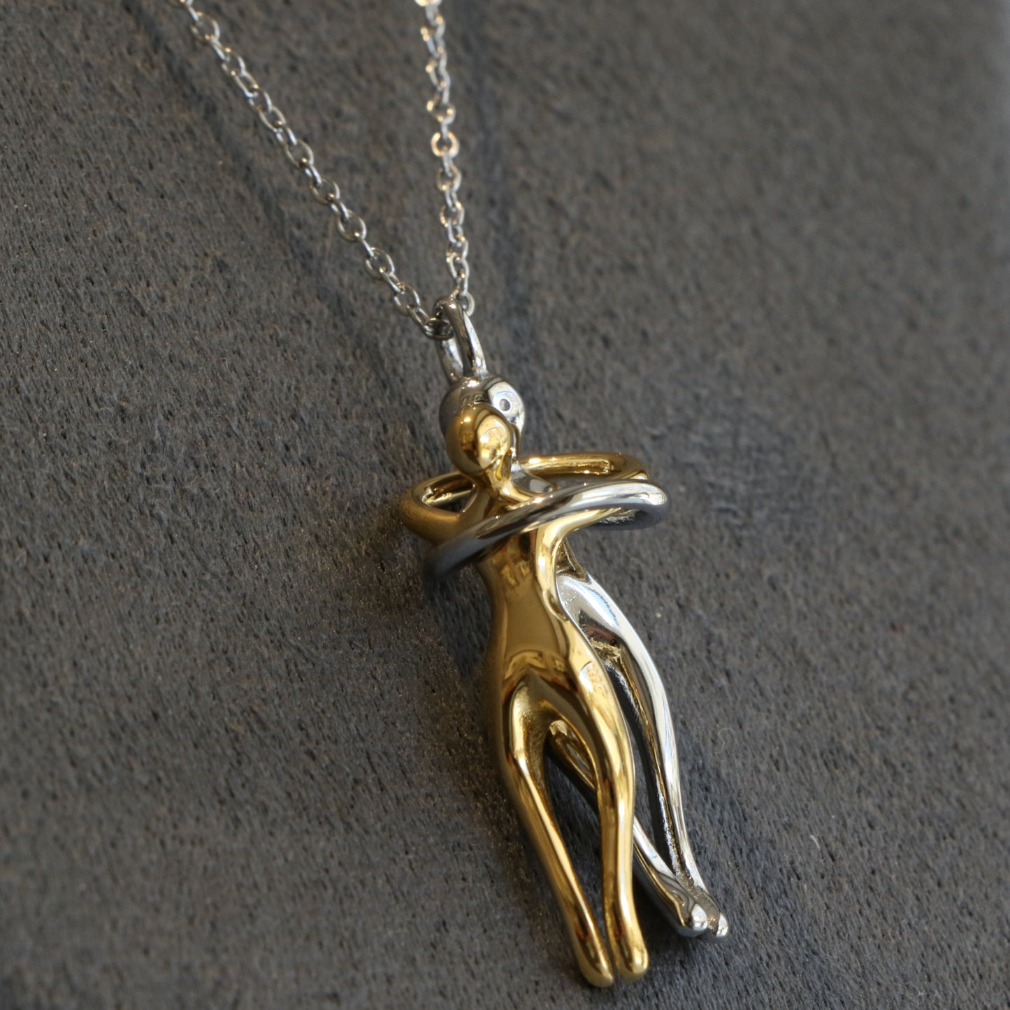 Hug For Ever Couple Necklace
