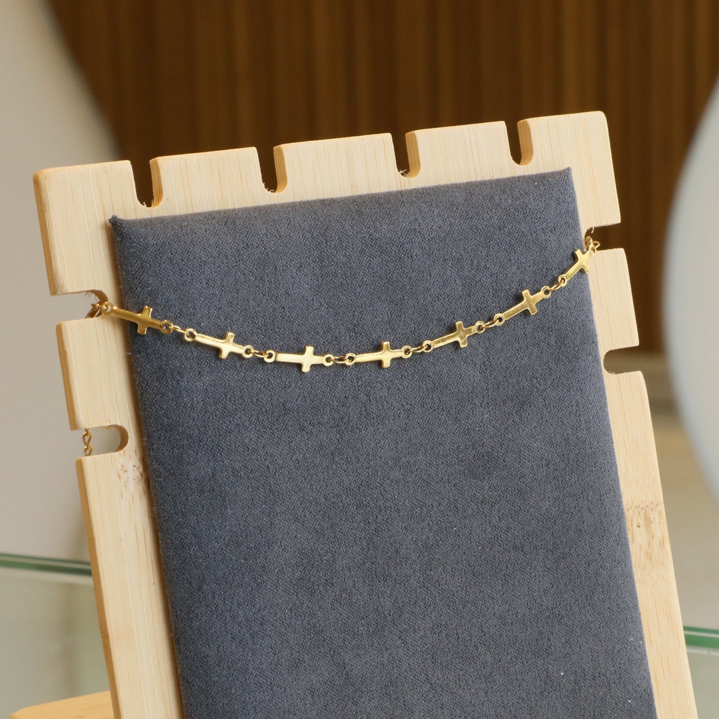 Cross Anklet