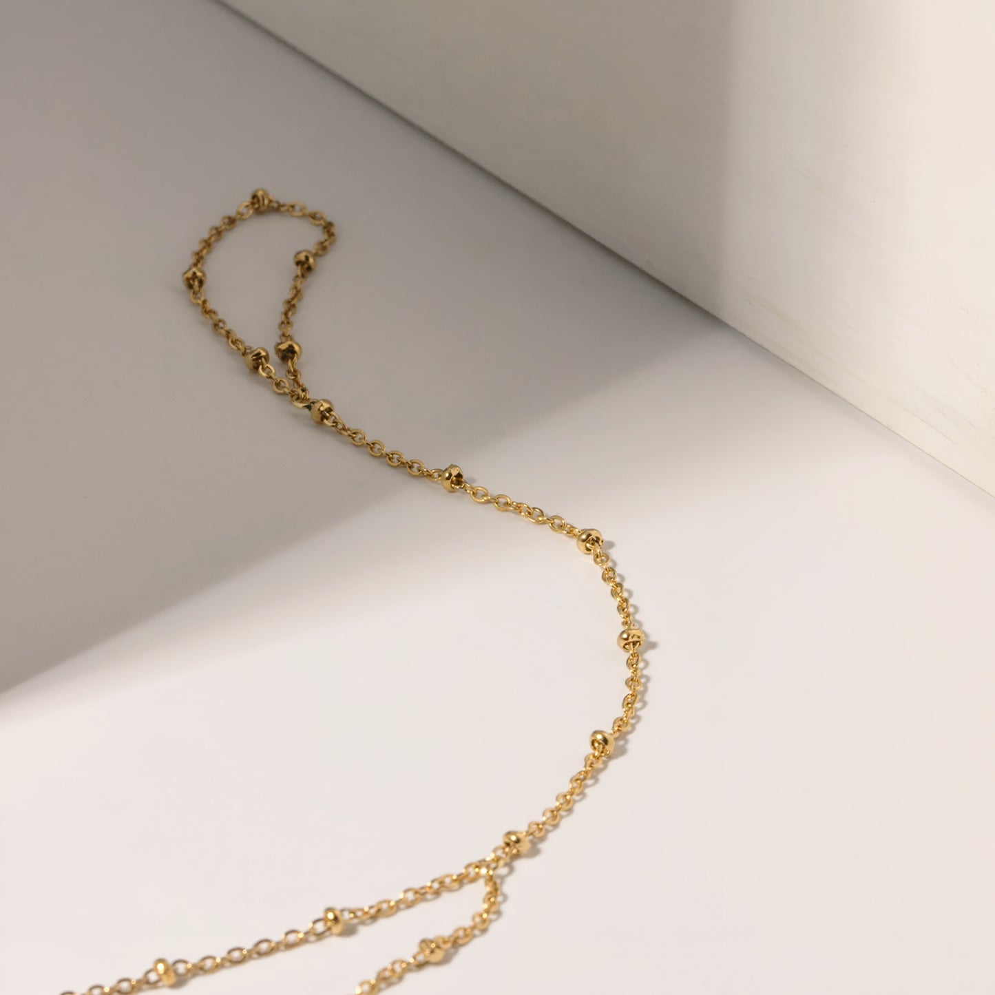Bead Chain Ring Bracelet