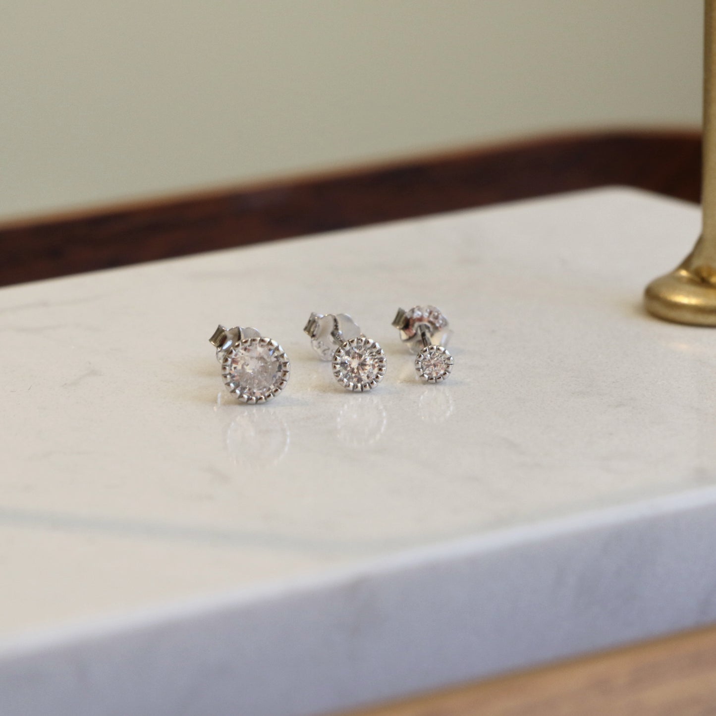 3pcs/set Pin Zircon Piercing