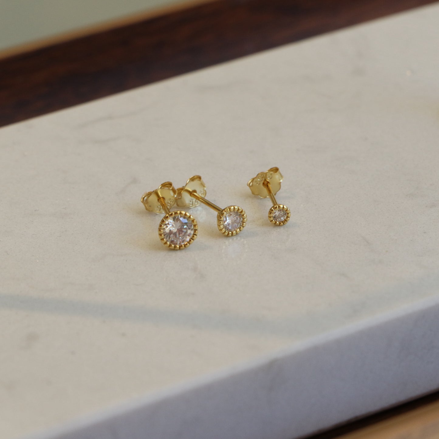 3pcs/set Pin Zircon Piercing