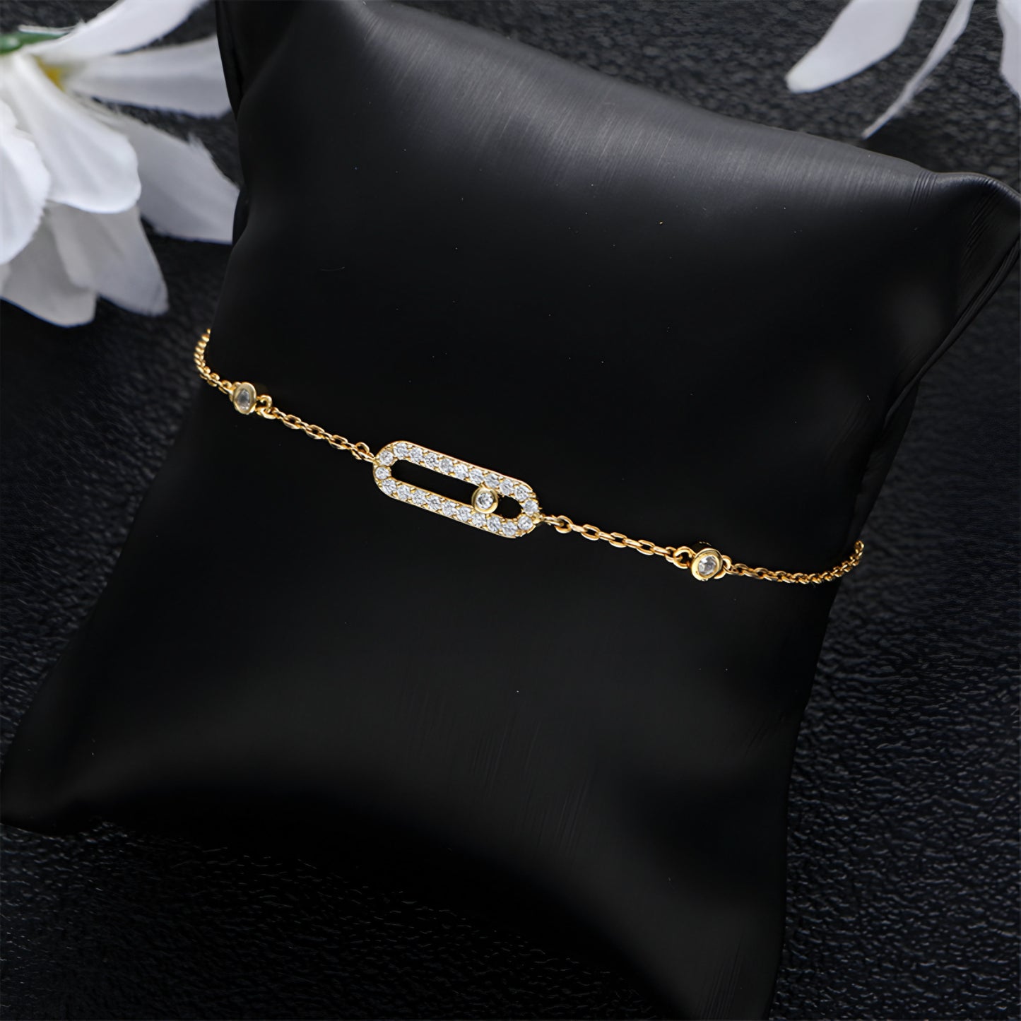 Paper Clip Chain Bracelet