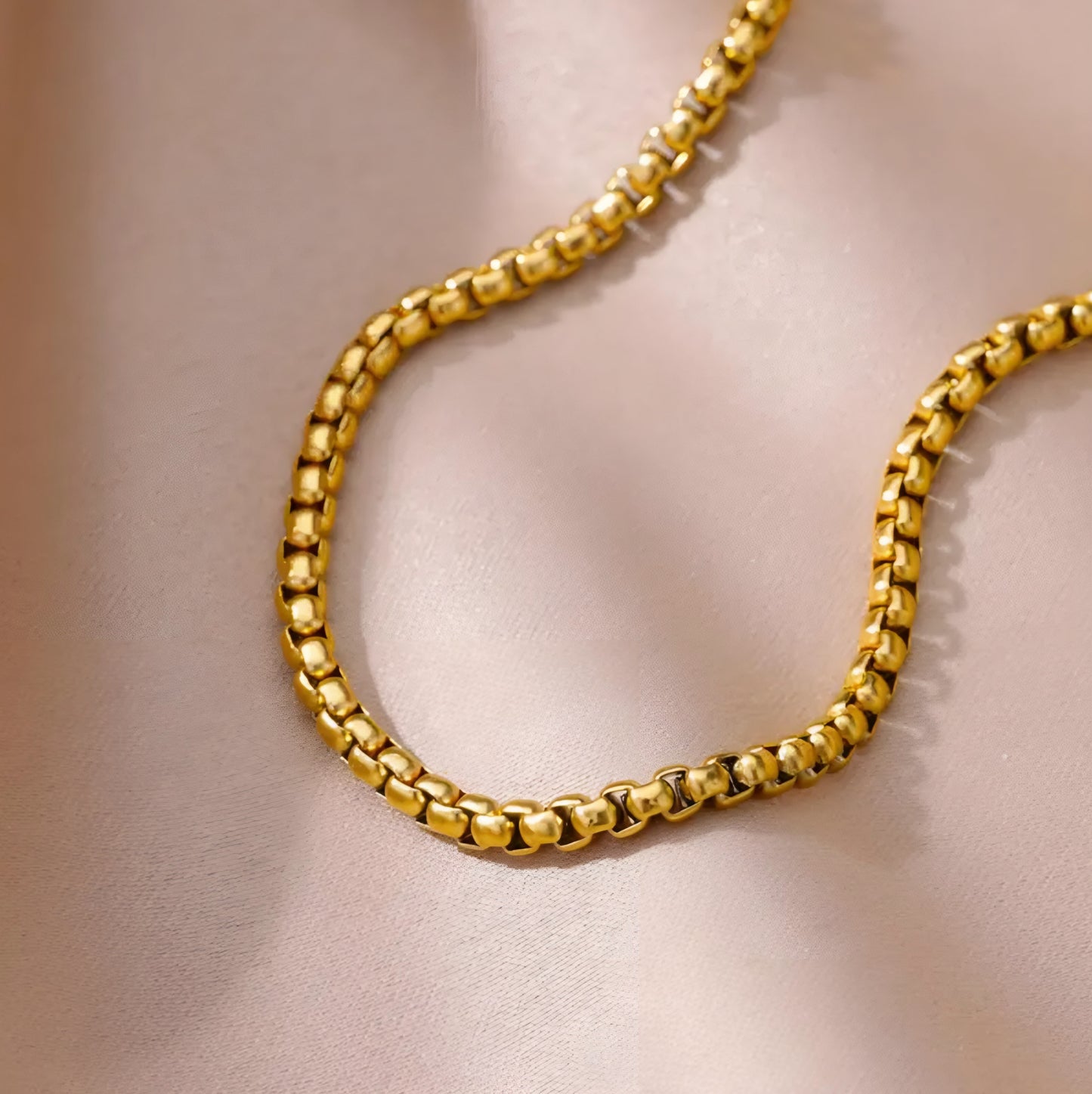 Gold Venetian Chain Anklet
