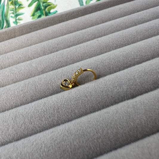 Heart Nose Stud Piercing