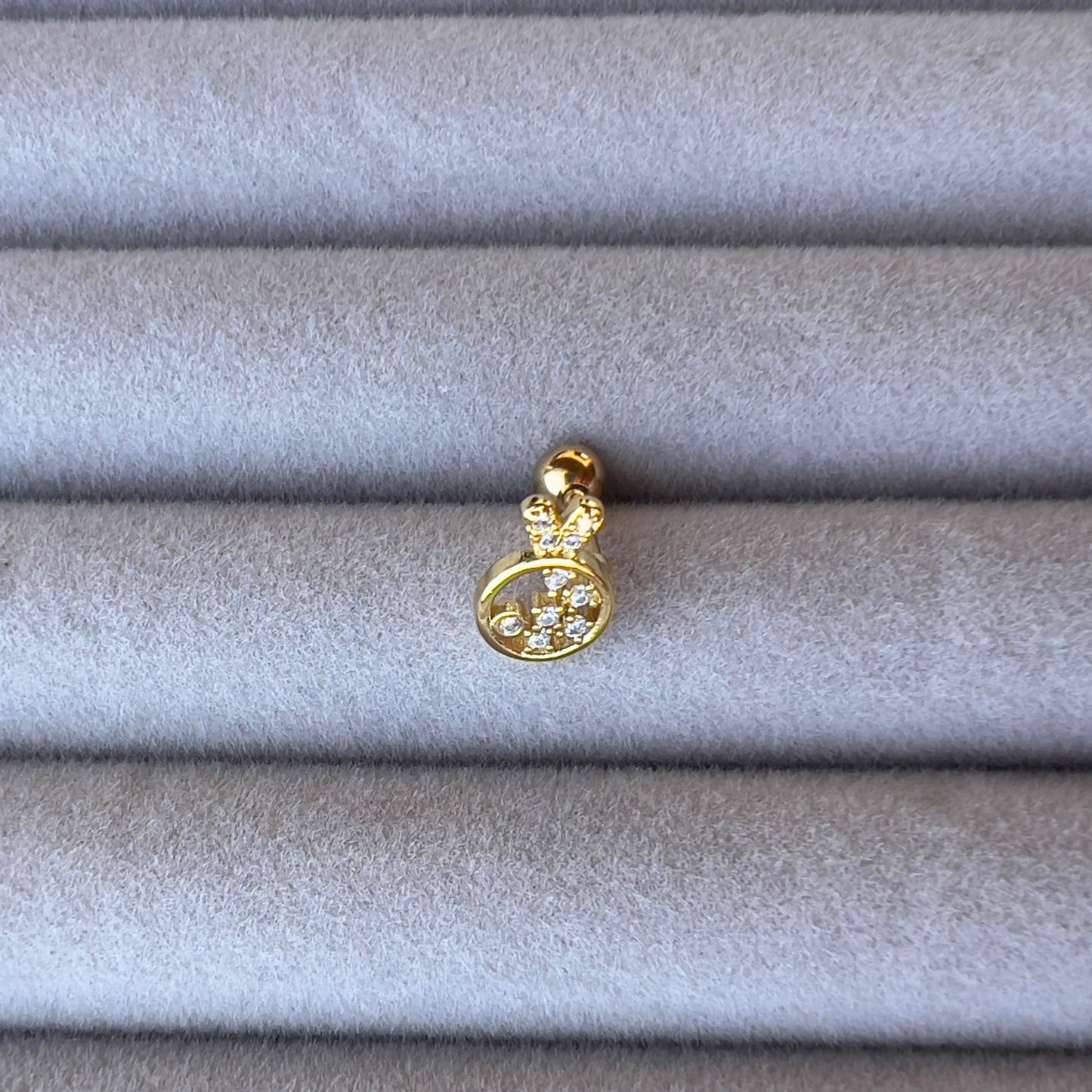 Love Circle Ear Piercing