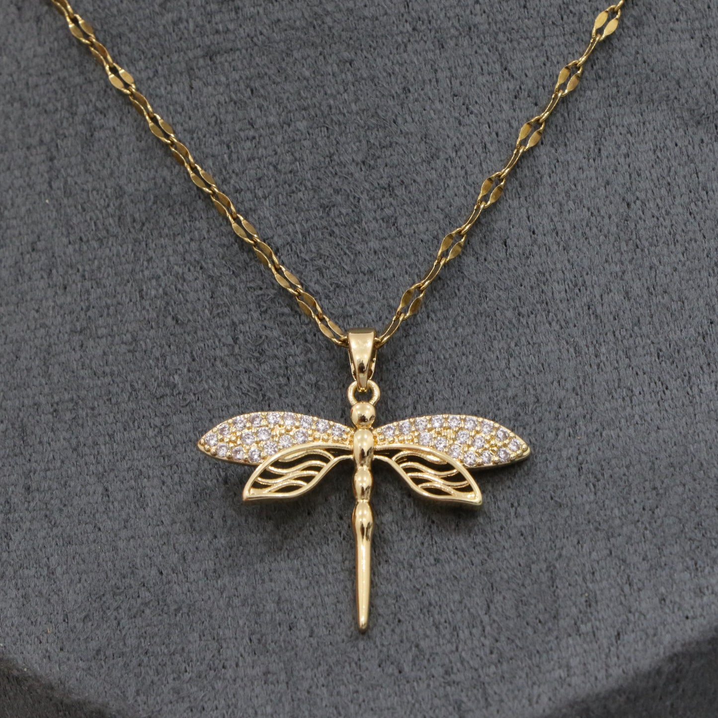 Dragonfly Pendant Necklace