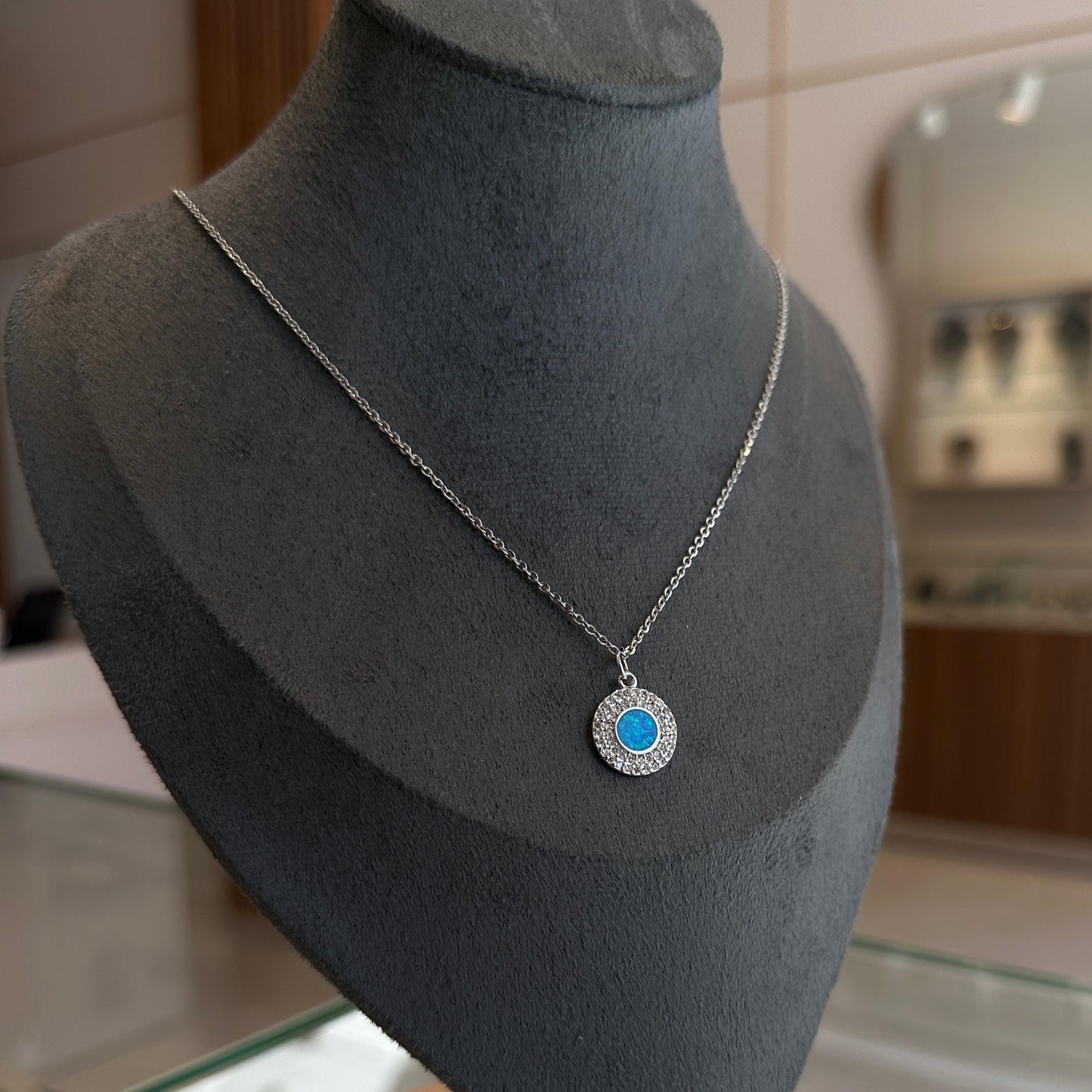 Blue Sea Necklace