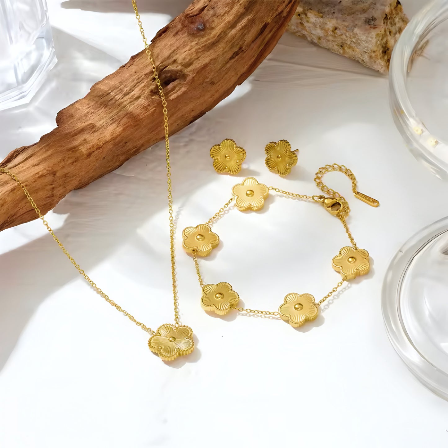 Kalopsia Flora Jewelry Set