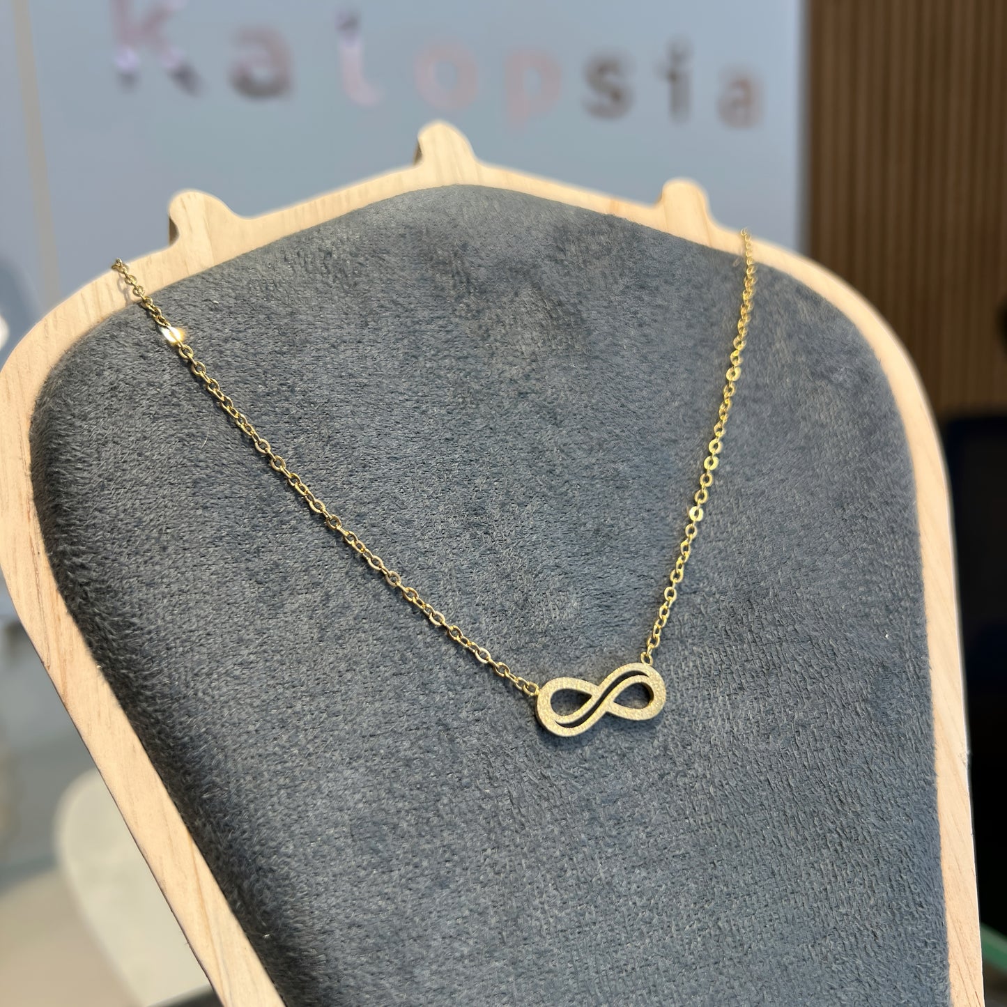 Infinity Design Set Necklace & Earring