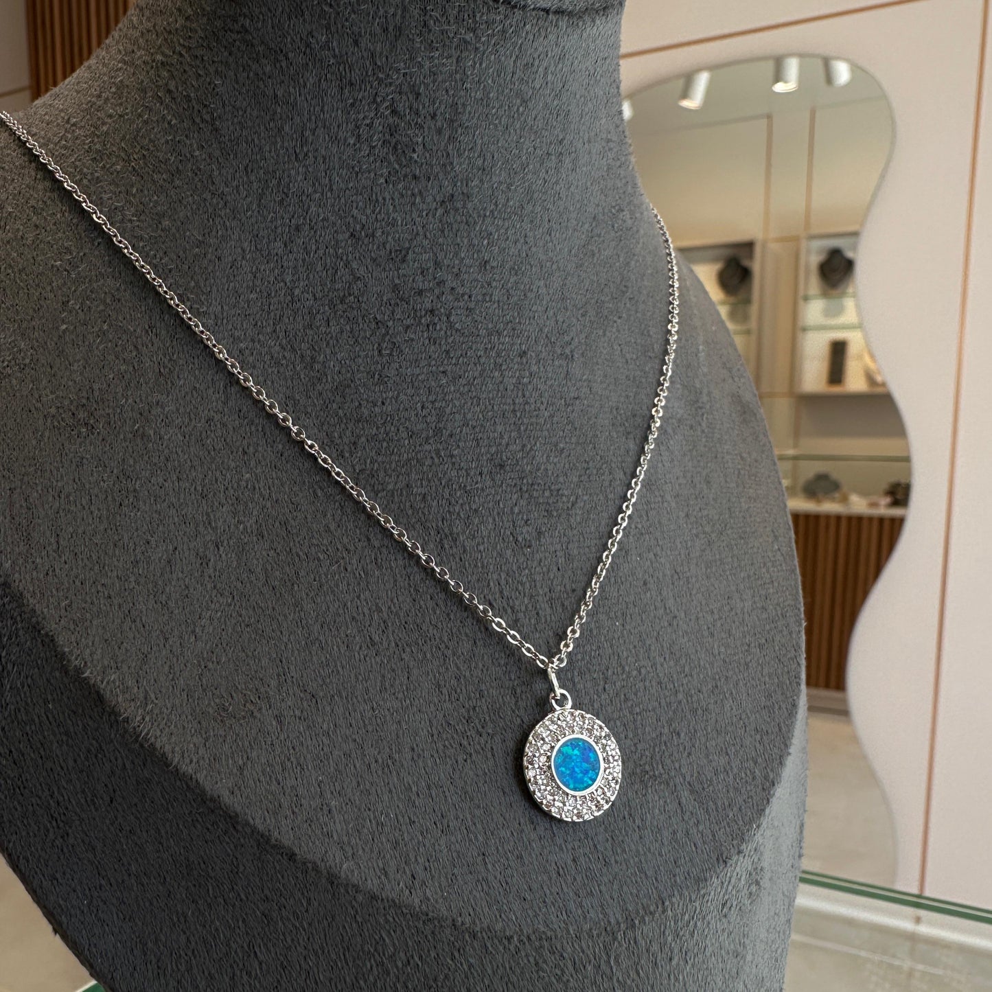 Blue Sea Necklace