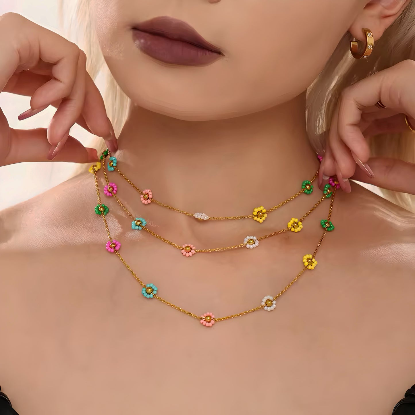 Multi Color Flower Set