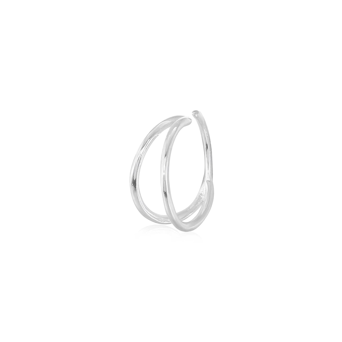 Double Loop Fake Nose Piercing