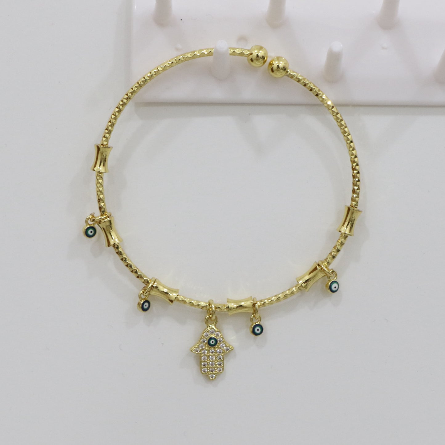 Hamsa Hand Bracelet Bangle