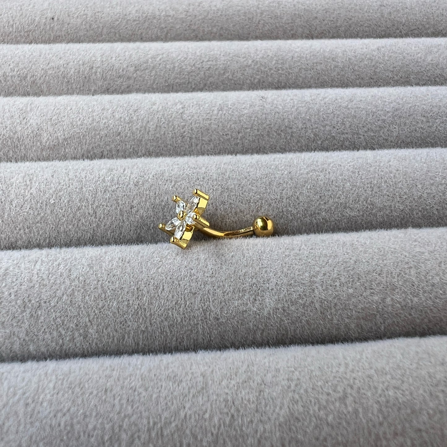 Helix Flower Ear Piercing