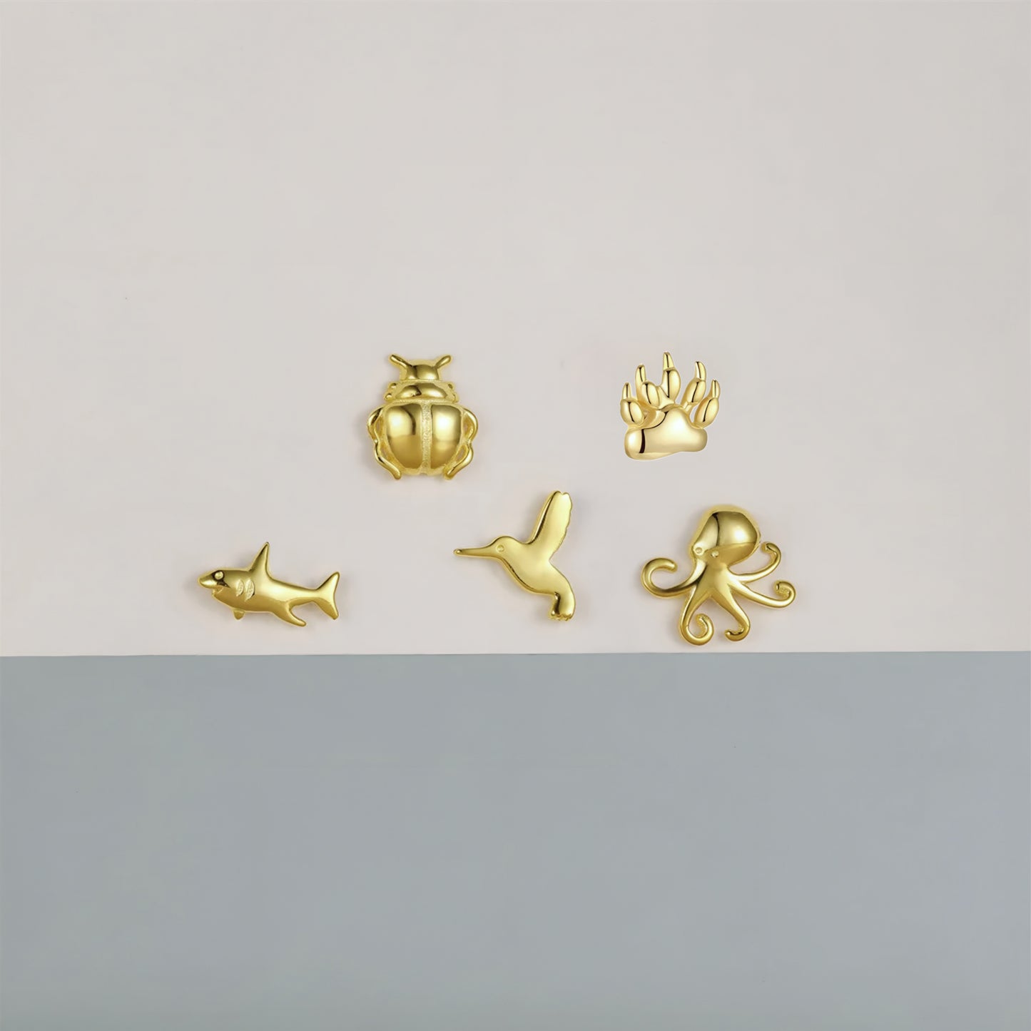 1pcs Flat Animal Ear Piercing