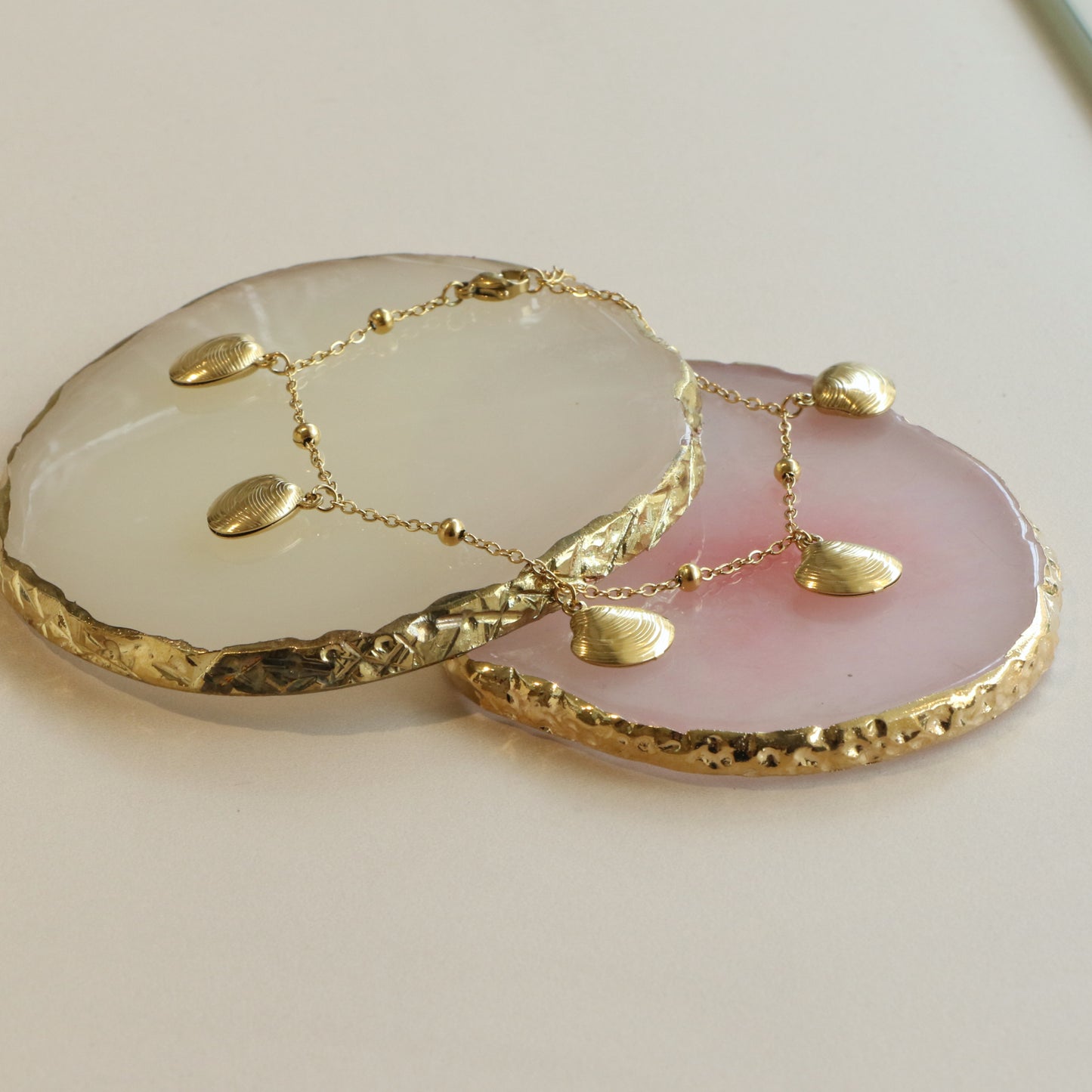 Multi Sea Shell Anklet