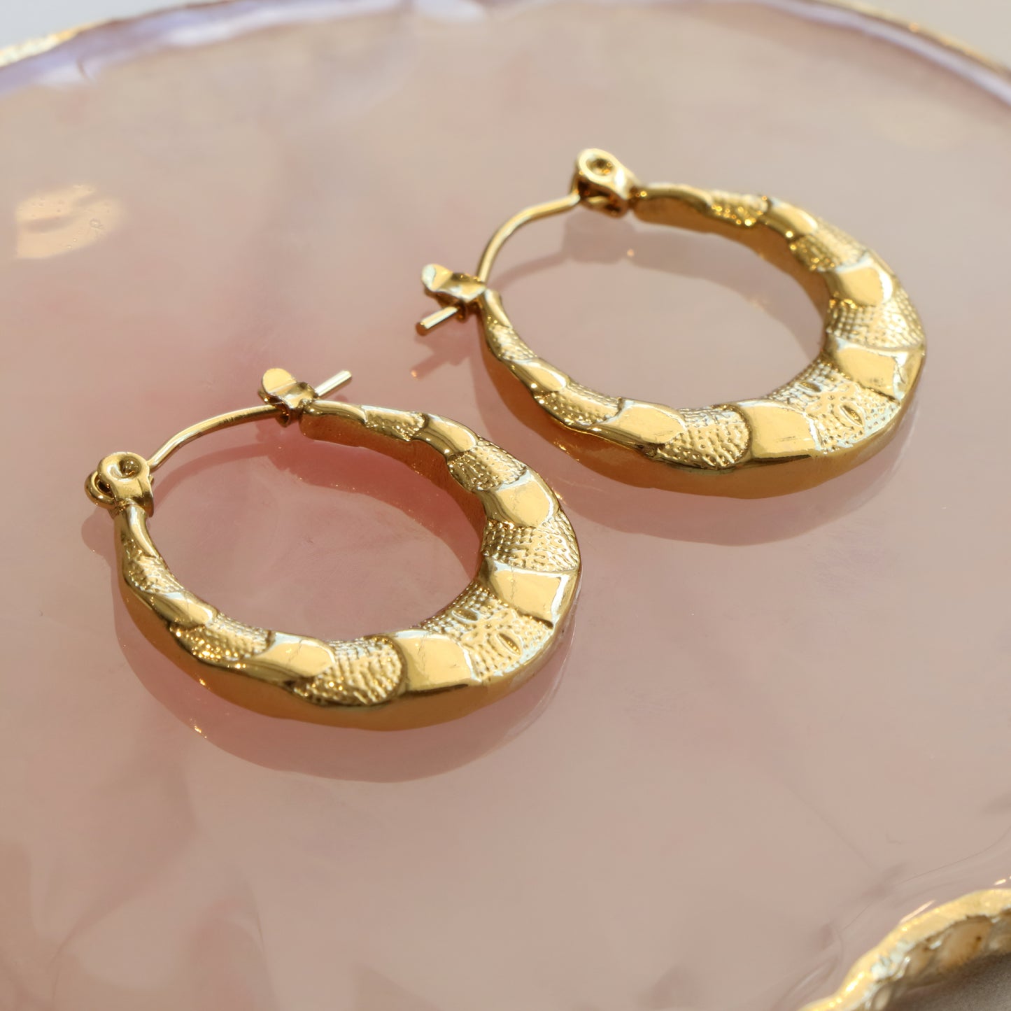 Boji Circle Earring Pair