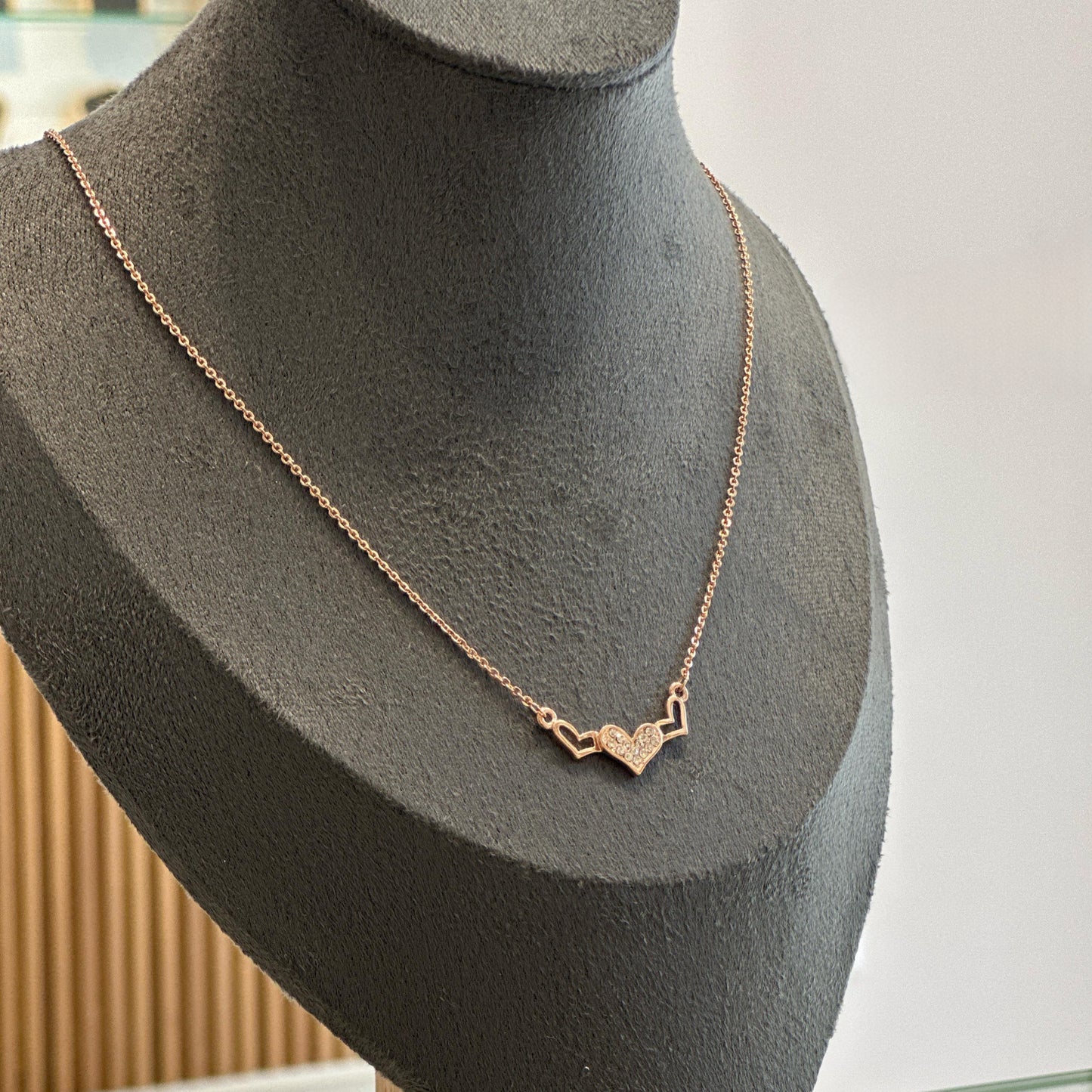 Three Hearts Necklace