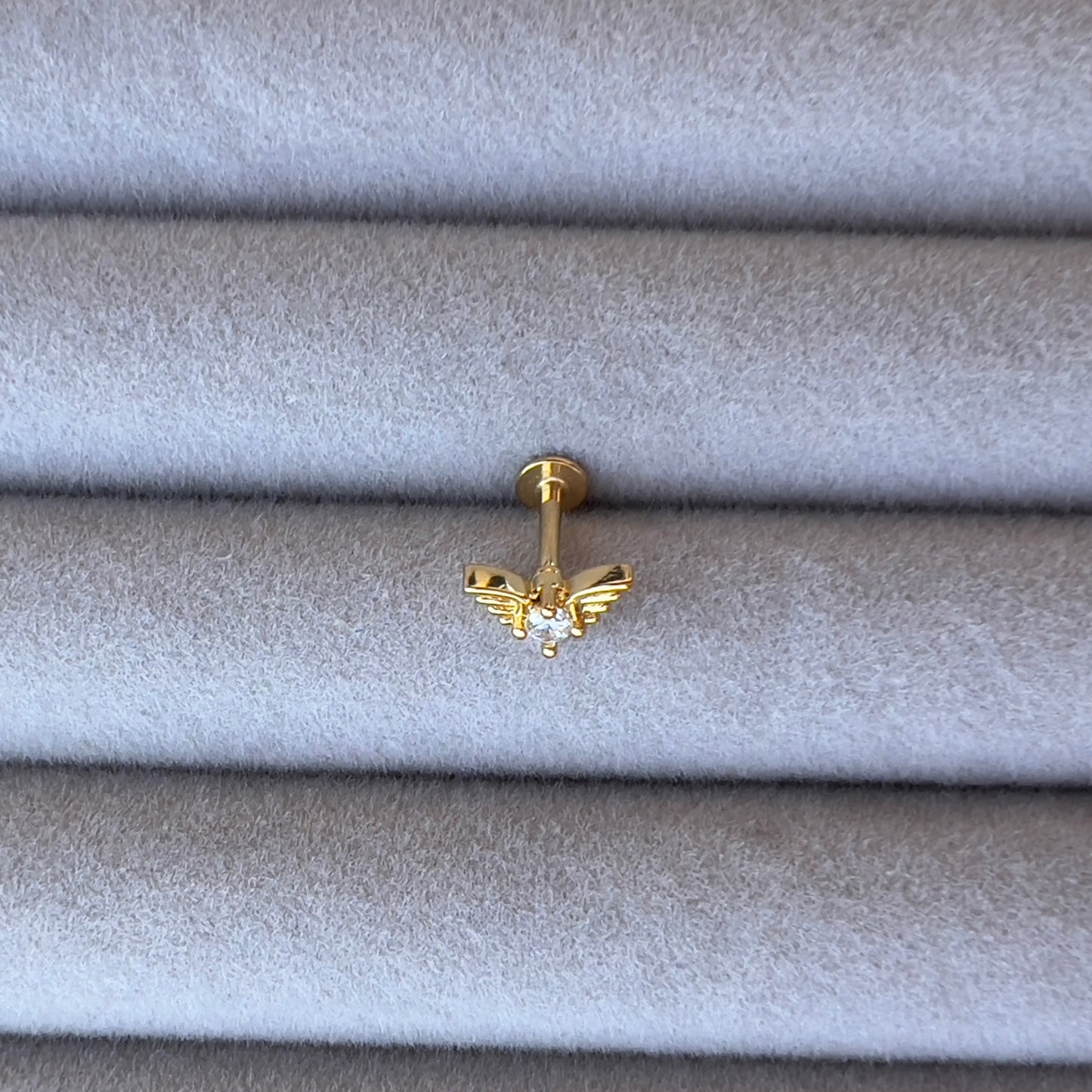 Eagle Zircon Ear Piercing