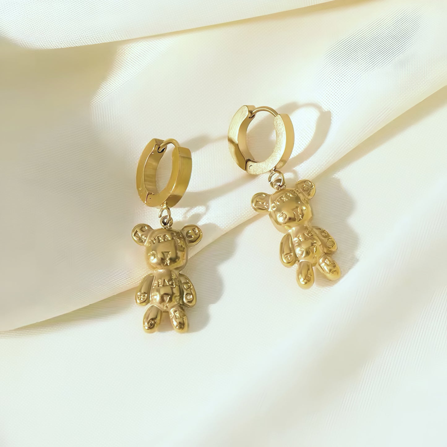 Teddy Bear Earring Pair