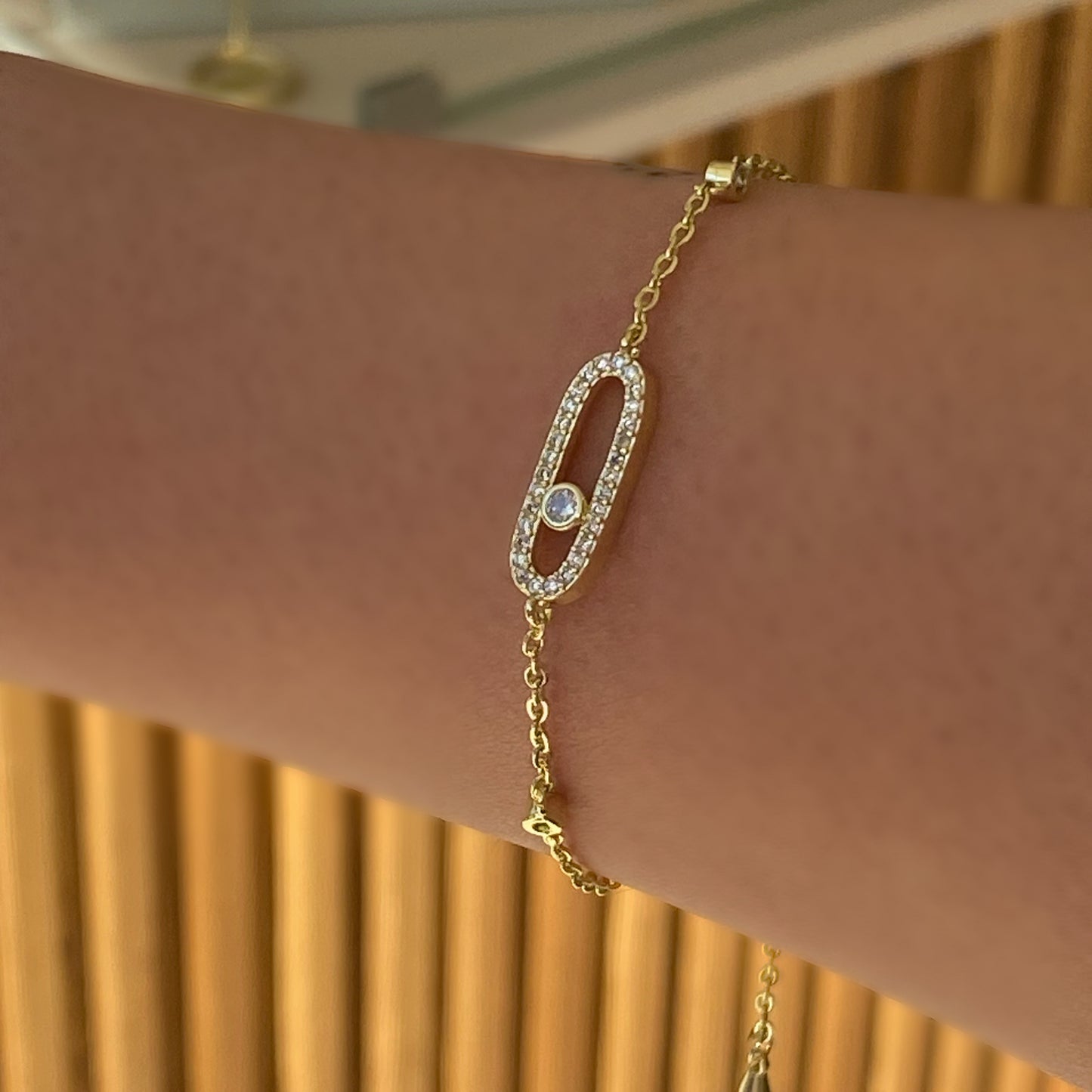 Paper Clip Chain Bracelet