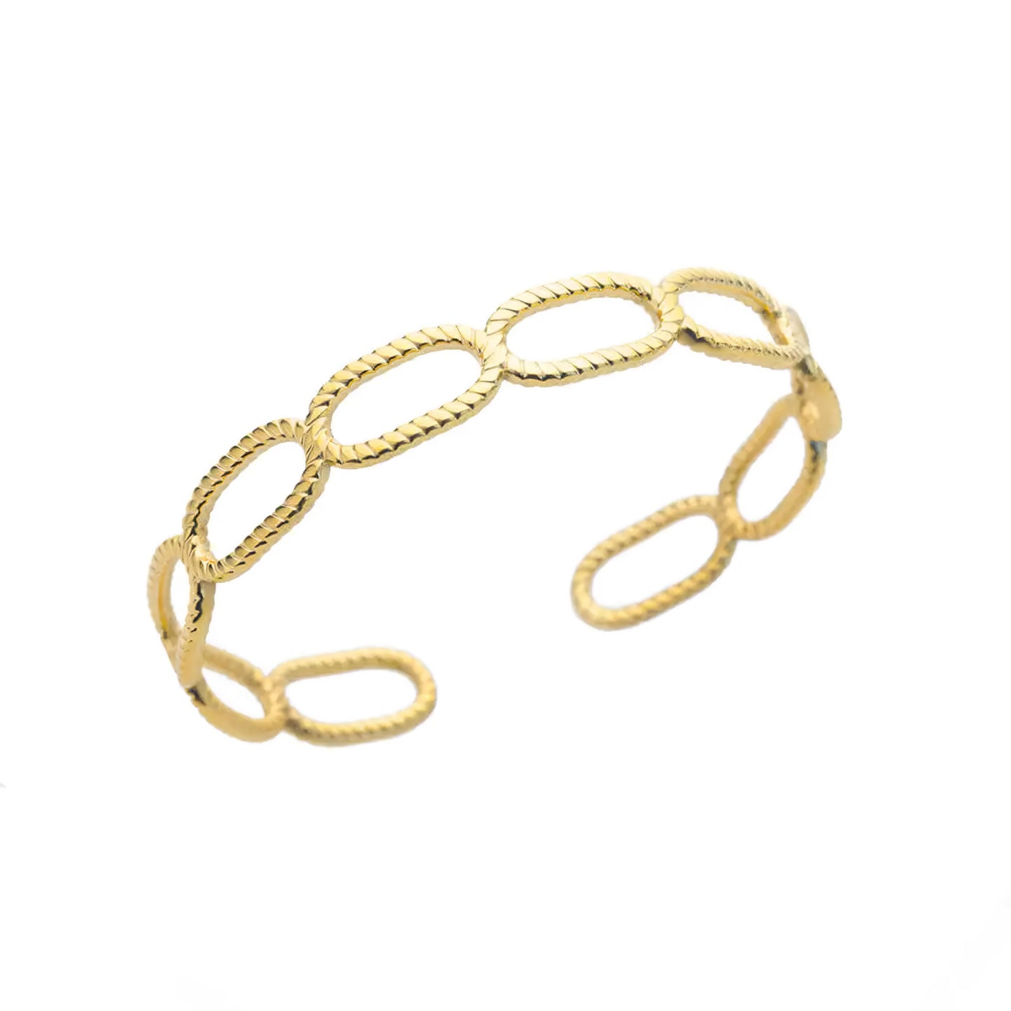 Oval Cuff Bracelet