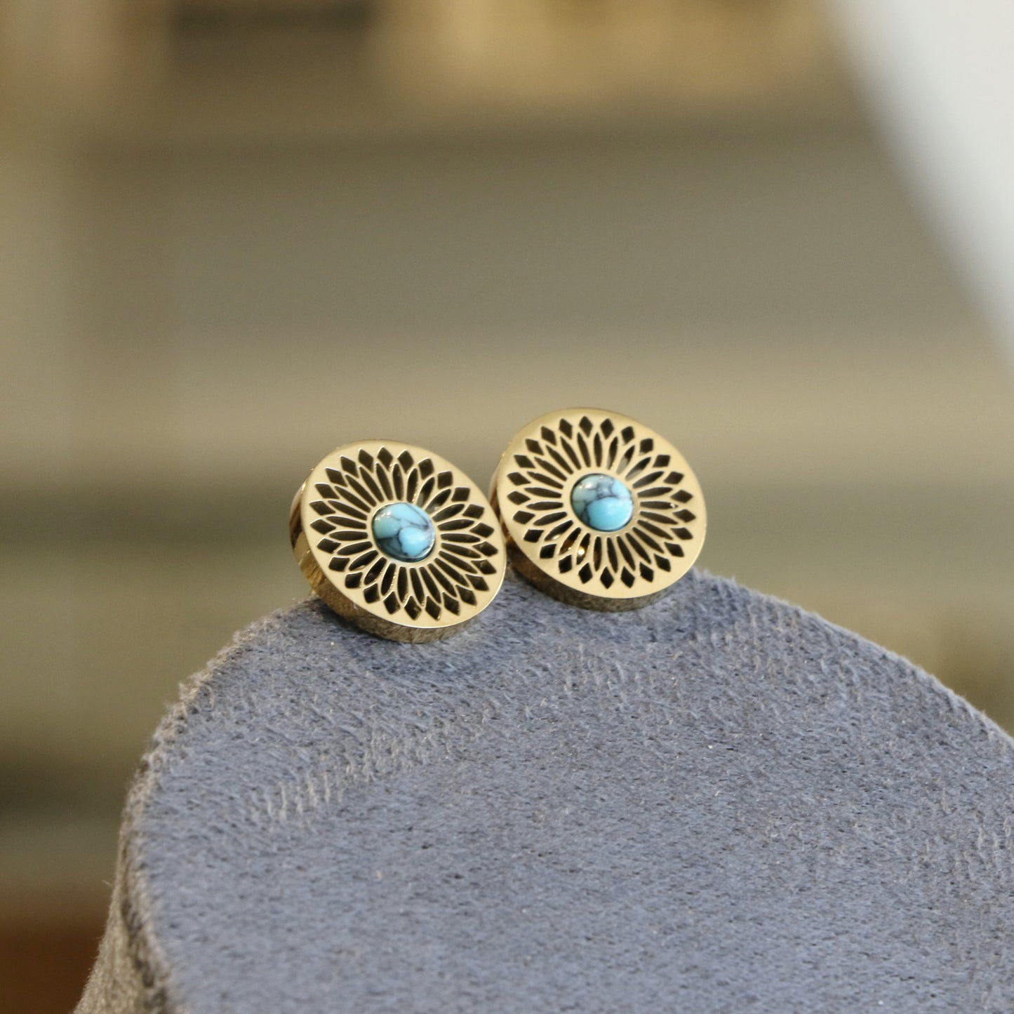 Dream Catcher Necklace Earring Set