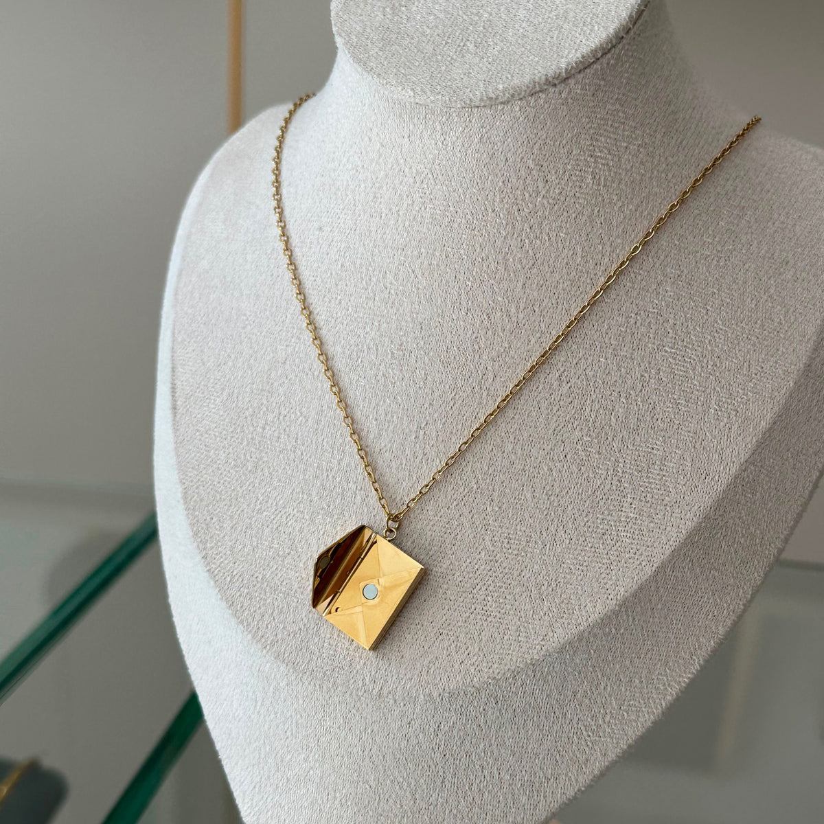 Envelop Letter Necklace
