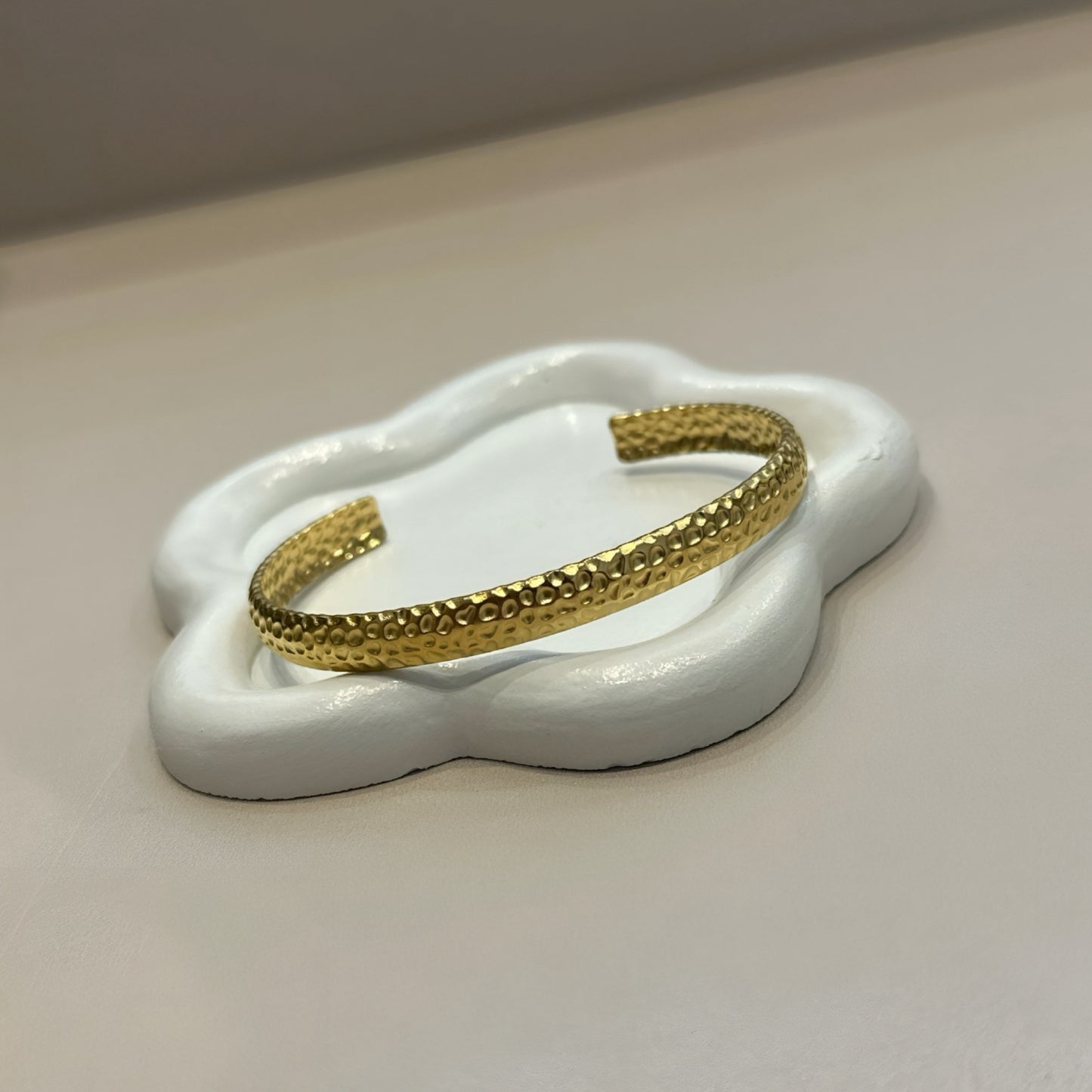 Curved Vintage Cuff Bracelet