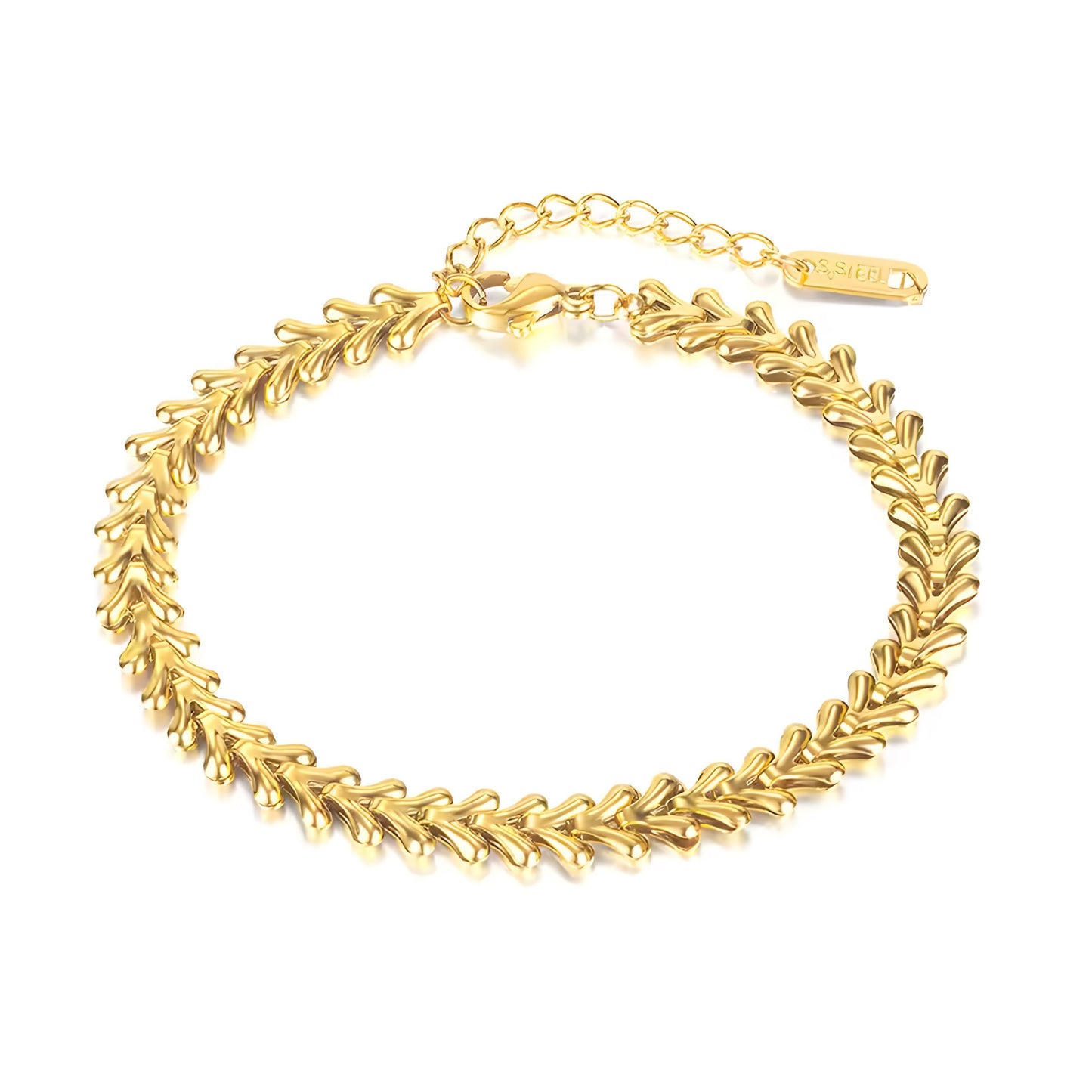Bone Shape Necklace Choker & Bracelet