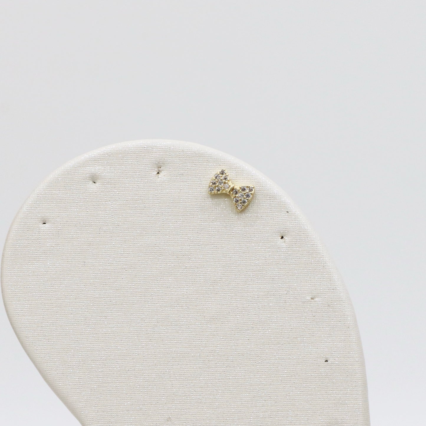 Bow Ball Ear Piercing