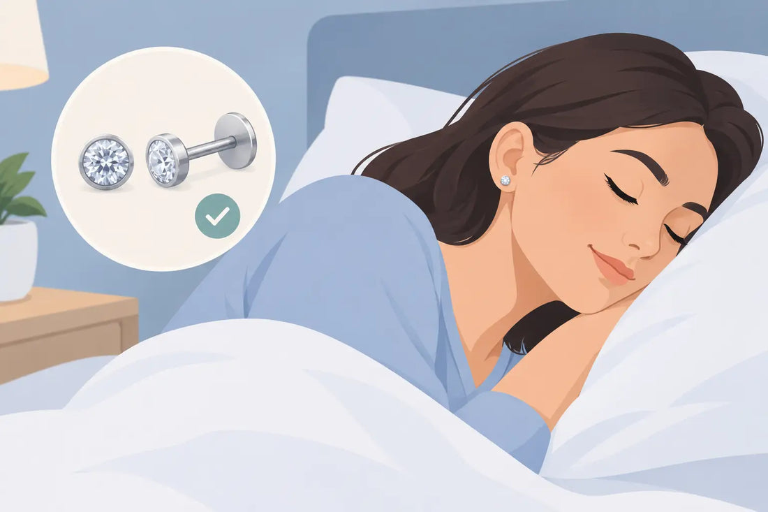Are Flat Back Earrings for Sleeping Better?