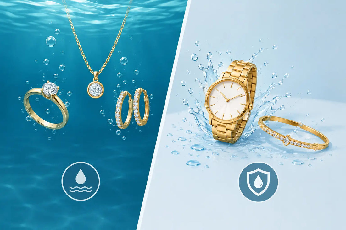 Waterproof Versus Water Resistant Jewelry