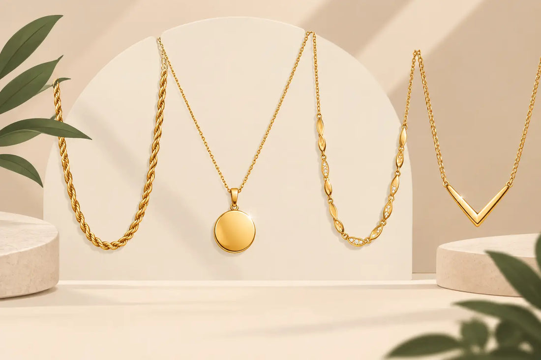 Gold Plated Necklace Styles That Always Shine