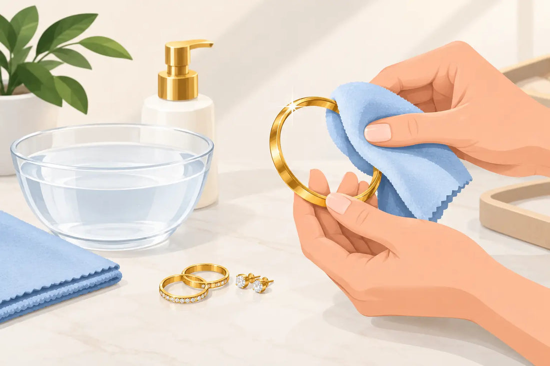 How to Clean Gold Plated Jewelry Without Fading