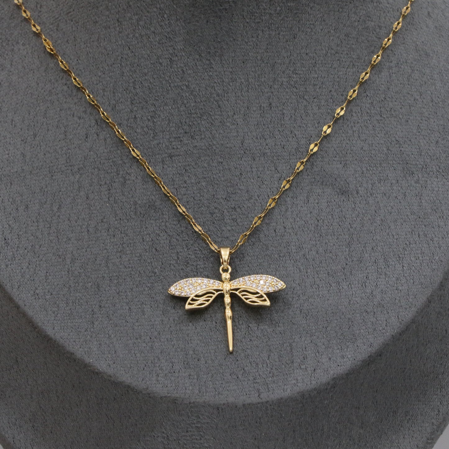 Dragonfly Pendant Necklace
