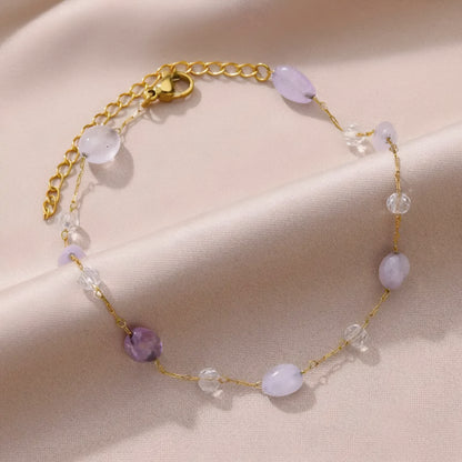 Natural Stones Anklet