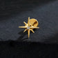Titanium North Star Flat Ear Piercing
