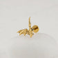 Titanium Flying Bat Flat Ear Piercing