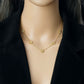 Tulip Zircon Necklace & Earring Set