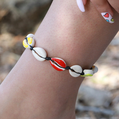 Multicolor SeaShell Anklet/Bracelet