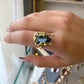 Large Multicolor Stone Ring