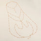Pearl Beaded Body Chest Waist Chain