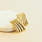 Ribbed Earring