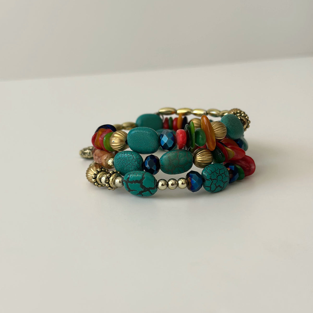 3 Turns Beaded Bracelet