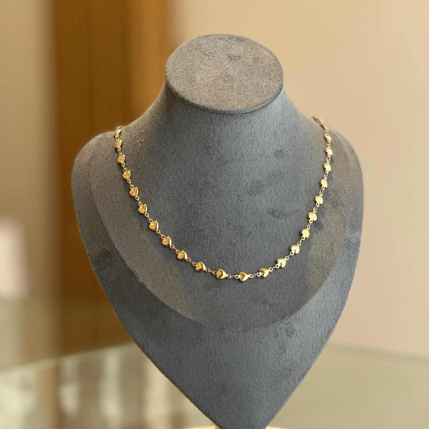 Star Heart Chain Necklace