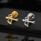 Titanium Cupid's Arrow Flat Ear Piercing