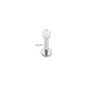 Titanium Circle Disc Flat Ear Piercing