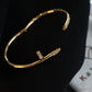 Nail Zircon Bangle